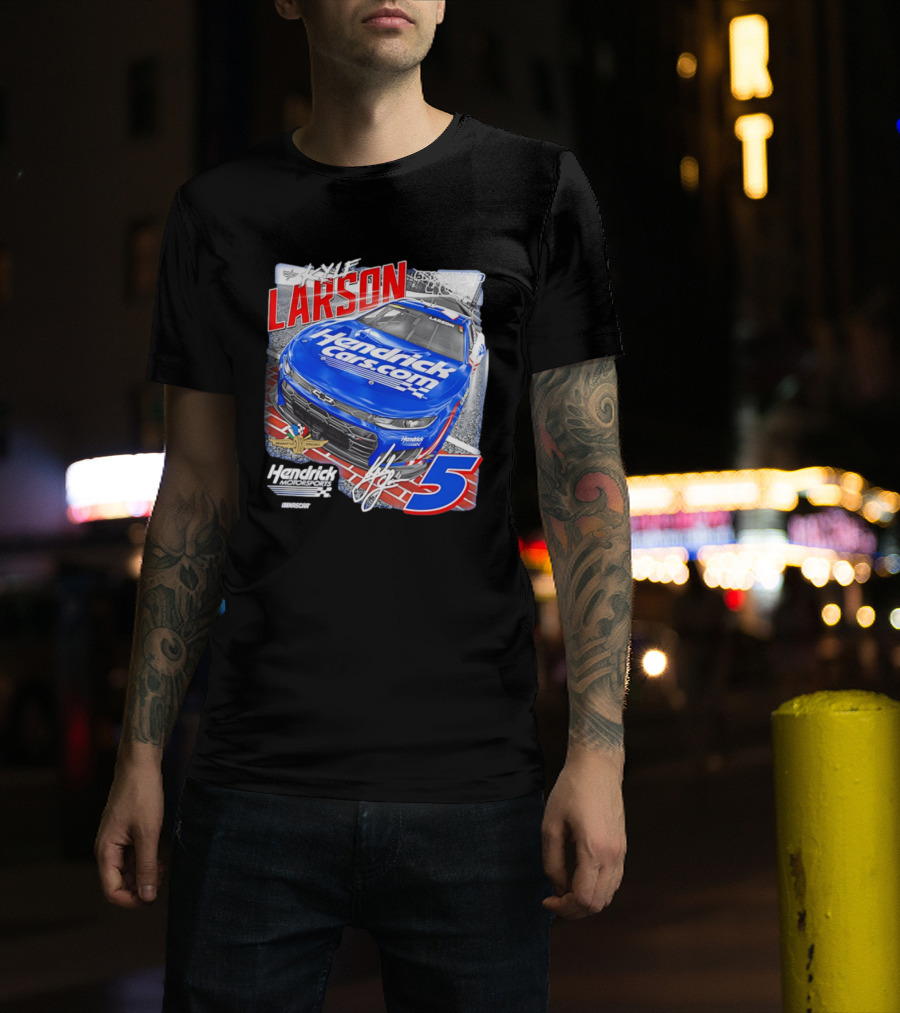 Kyle Larson Hendrick Motorsports No 5 Brickyard 400 T-Shirt