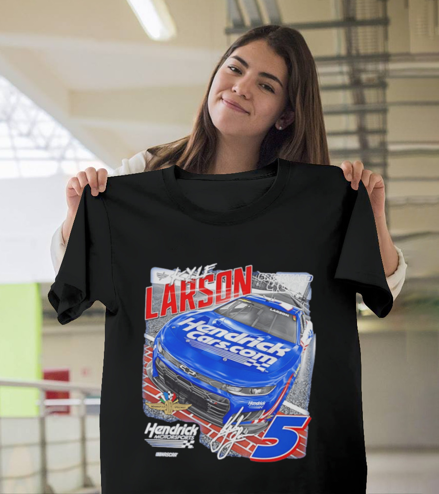 Kyle Larson Hendrick Motorsports No 5 Brickyard 400 T-Shirt