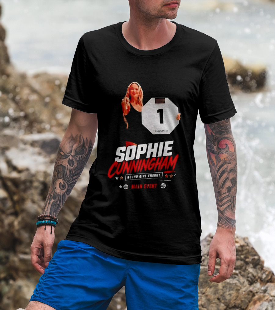 Sophie Cunningham Round Girl Energy Main Event 1 T-Shirt