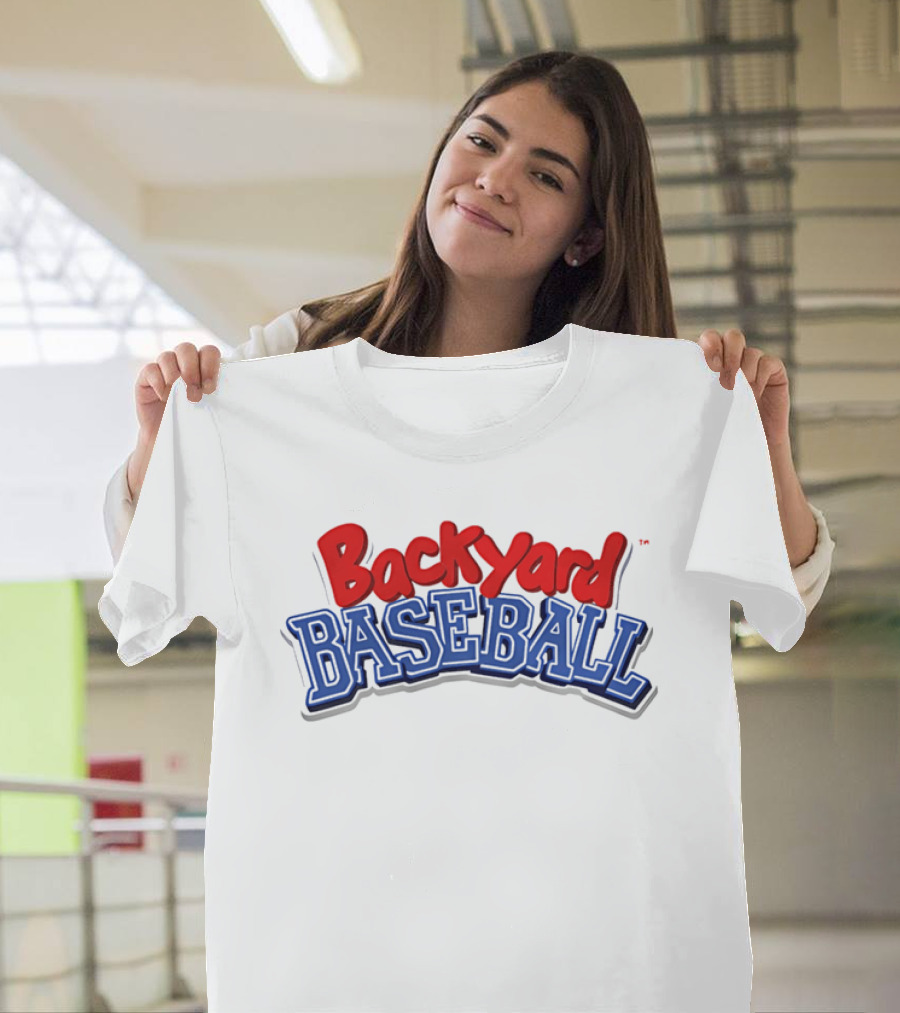 Backyard Baseball Iconic Classic Game Nostalgia T-Shirt