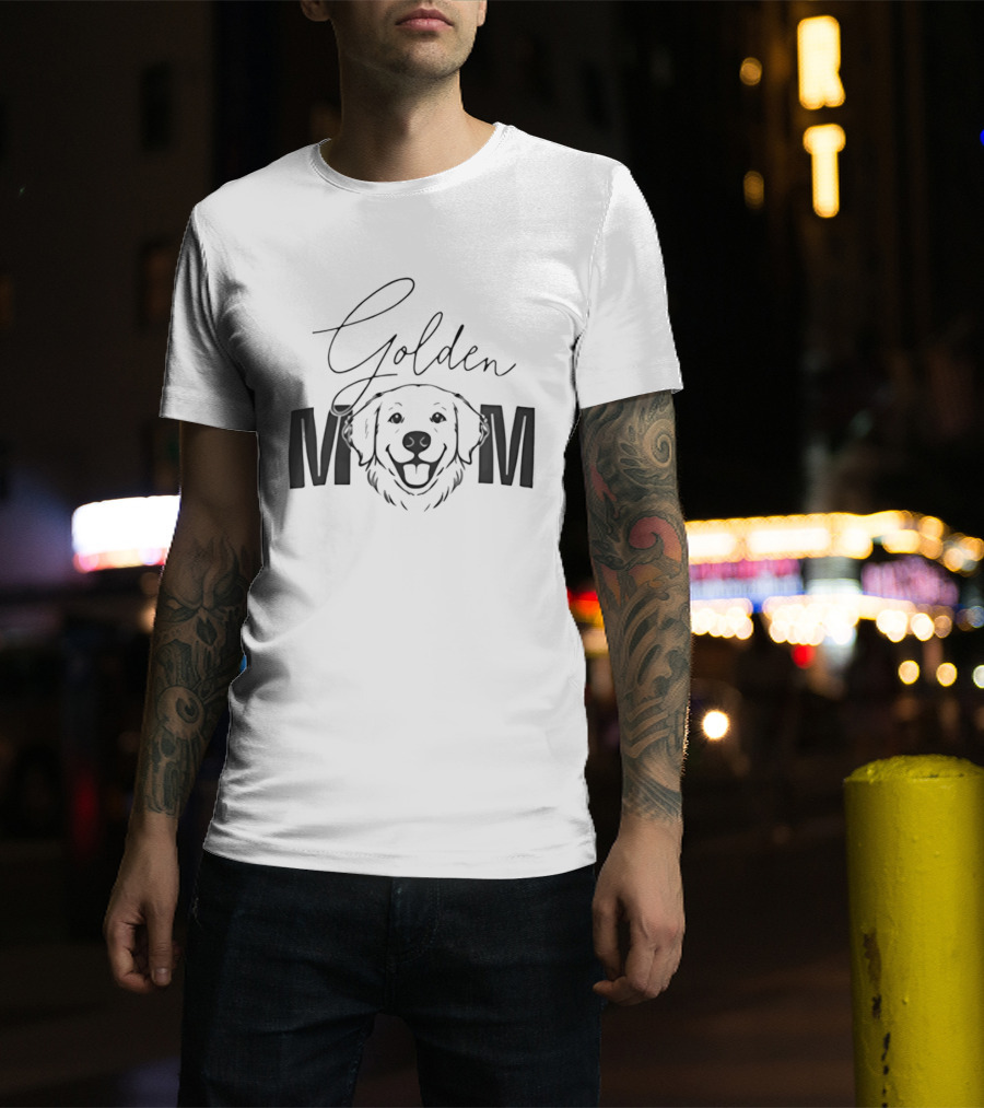 Golden Retriever Dog Mom T-Shirt