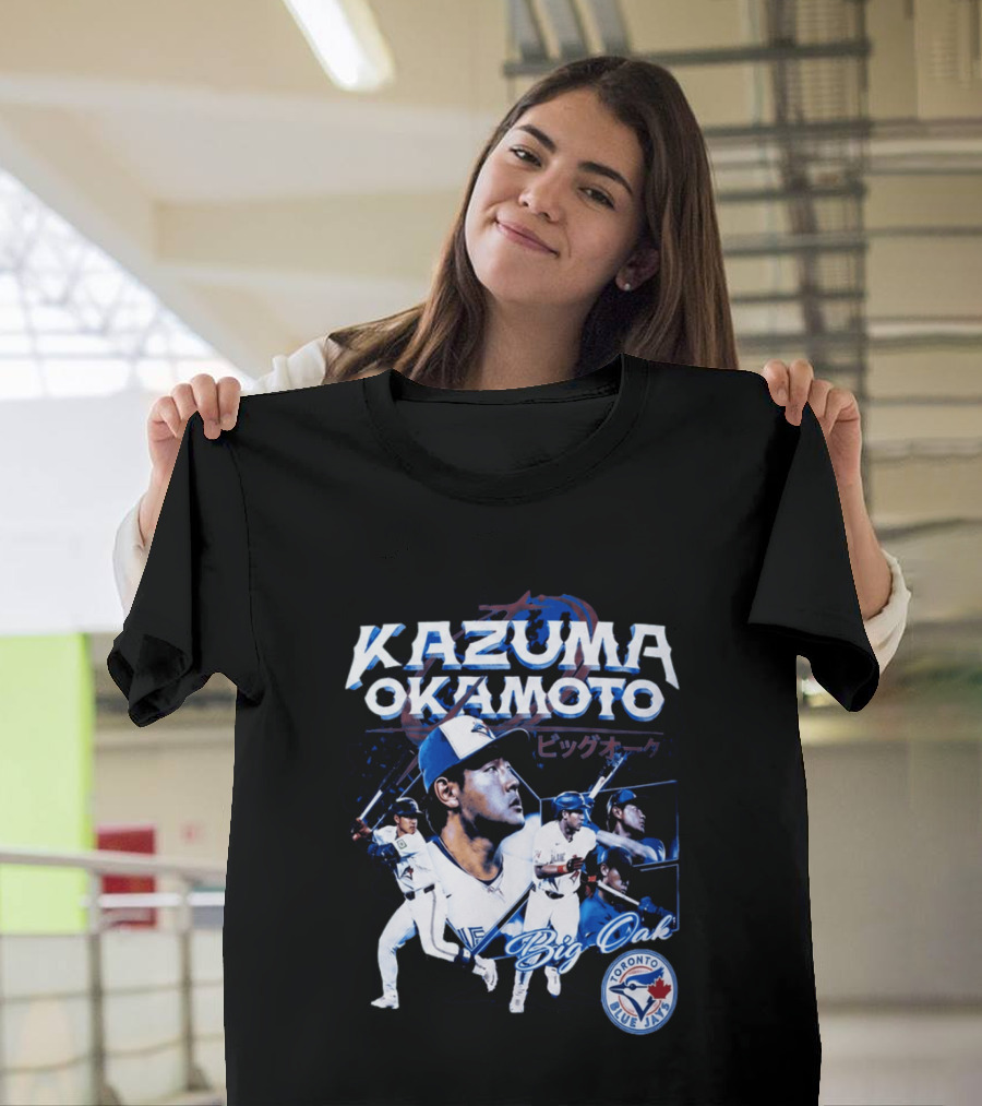 Kazuma Okamoto Big Oak Toronto Blue Jays T-Shirt