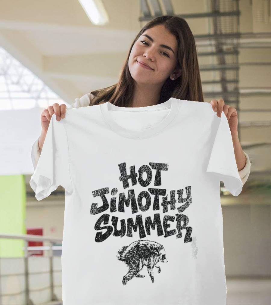 HOT Jimothy Summer Viral Raccoon Meme T-Shirt