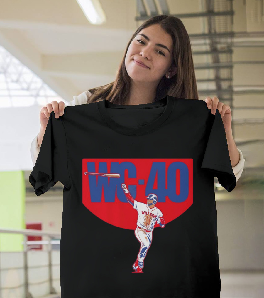 Willson Contreras WC 40 Boston Red Sox Baseball MLB 2026 T-Shirt