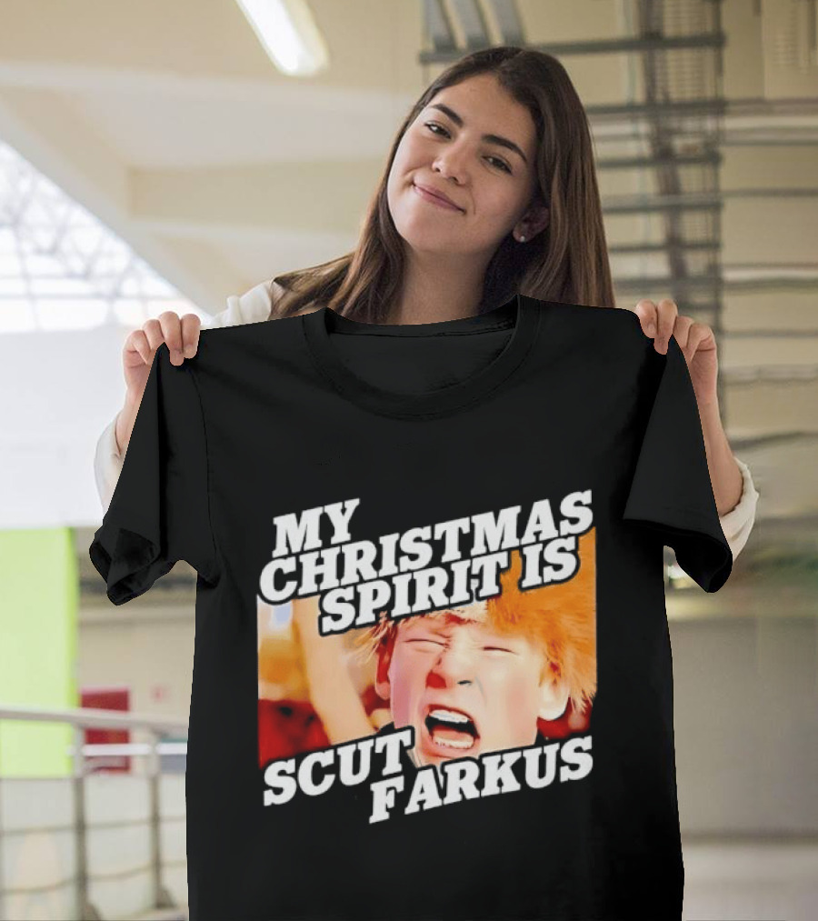 A Christmas Story My Christmas Spirit Is Scut Farkus T-Shirt