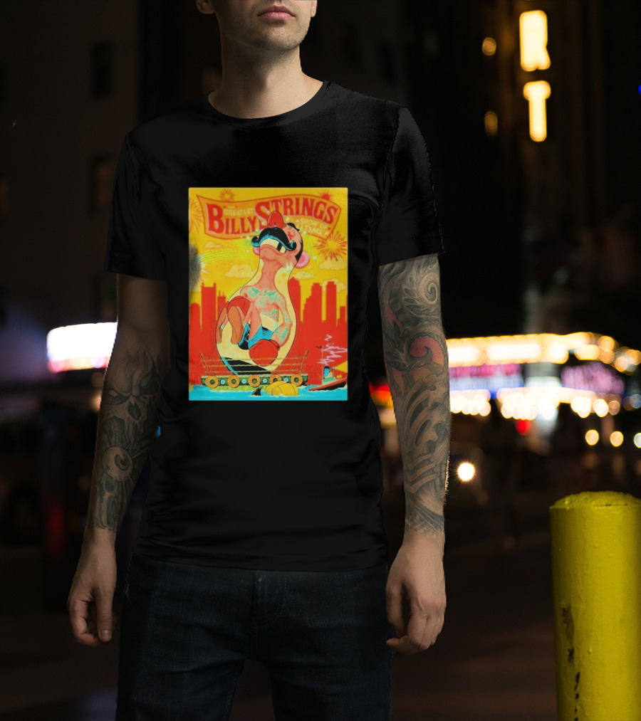 Billy Strings Boston MA Night 2 Agganis Arena July 21 2026 Greatest Show Of All Time T-Shirt