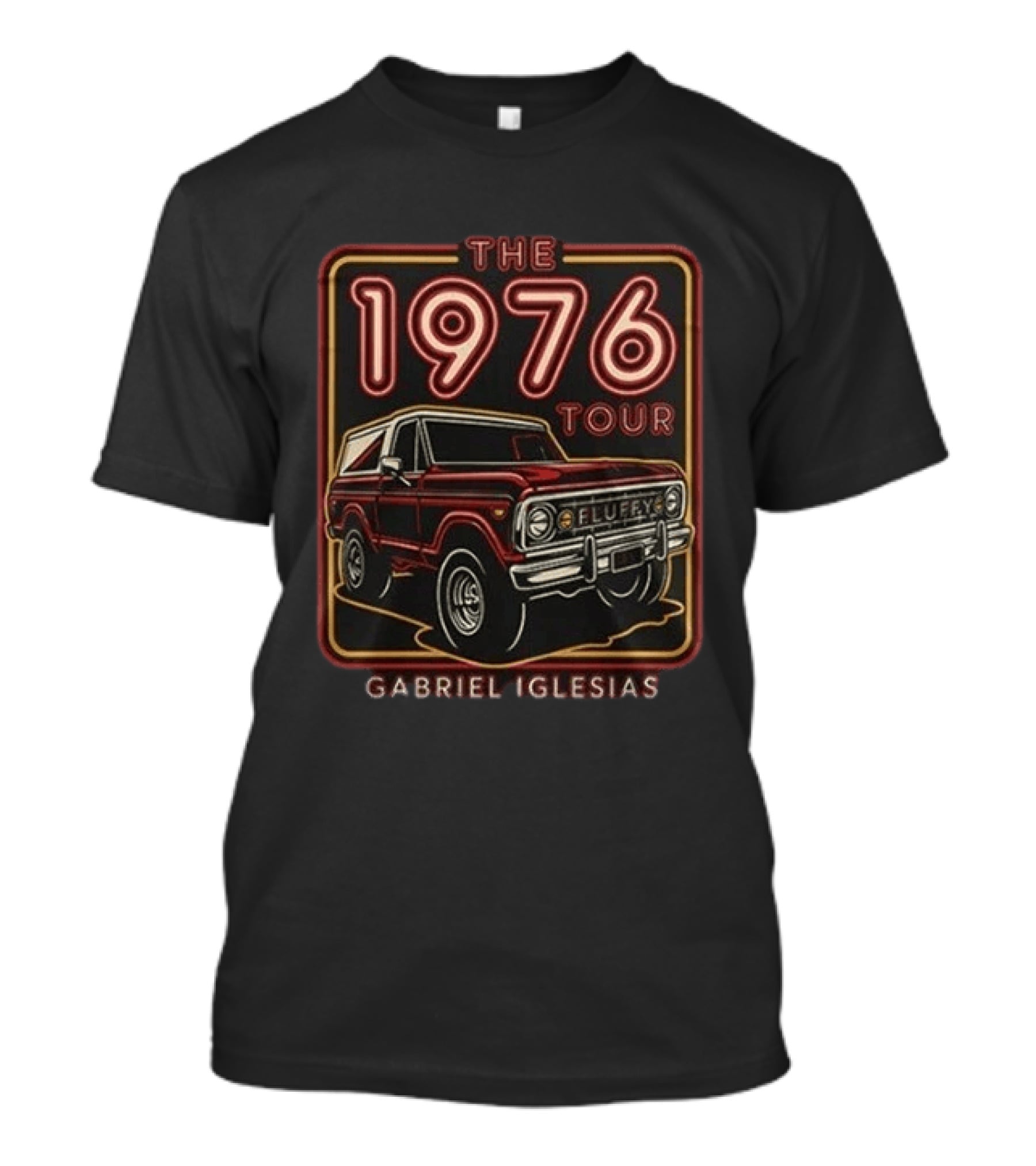 Gabriel Iglesias The 1976 Tour Fluffy 2026 Retro Truck T-Shirt