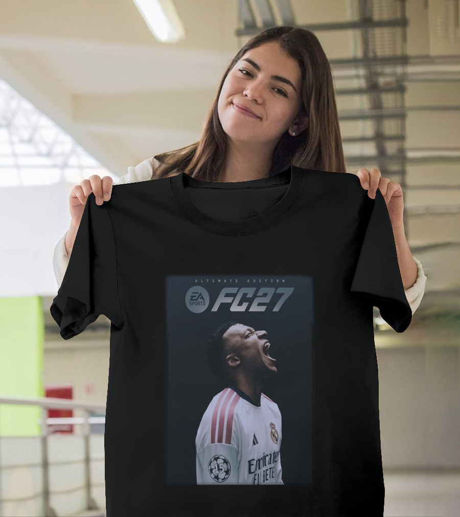 EA Sports FC 27 Ultimate Edition Kylian Mbappé Real Madrid Fútbol Club 2023 T-Shirt