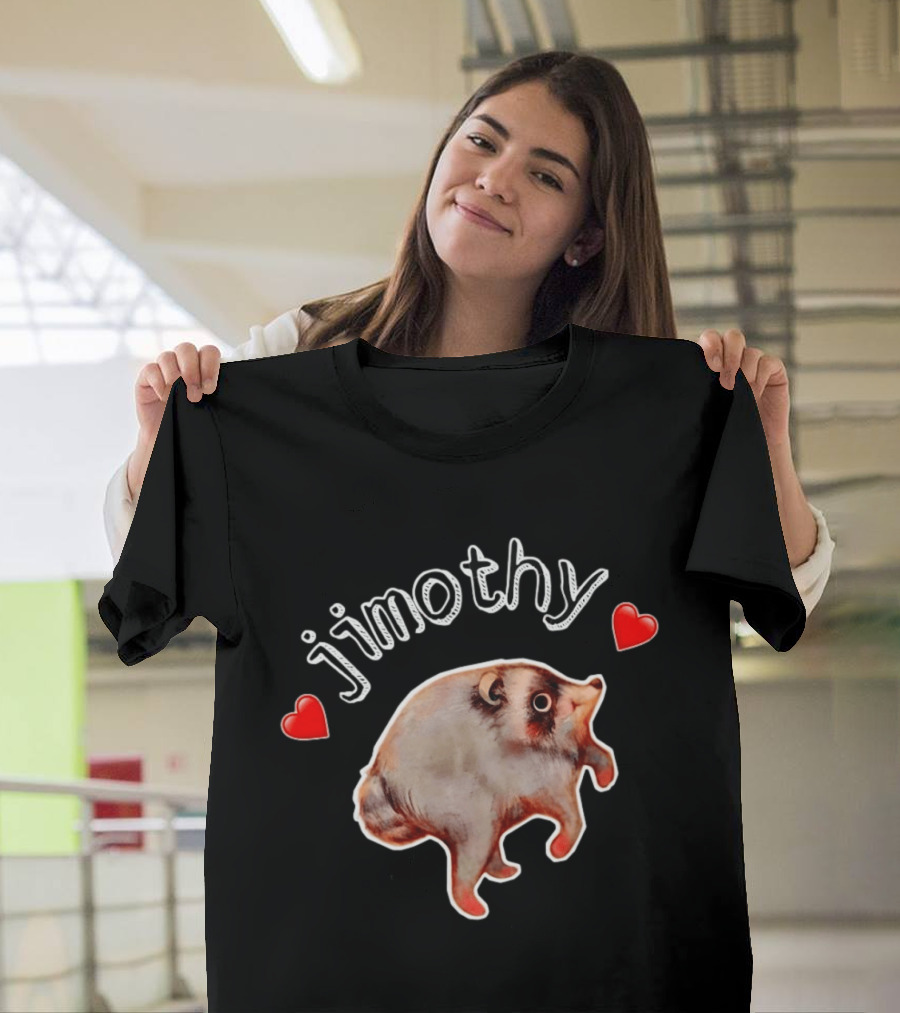 Jimothy Raccoon Hearts Seattle Trash Panda T-Shirt