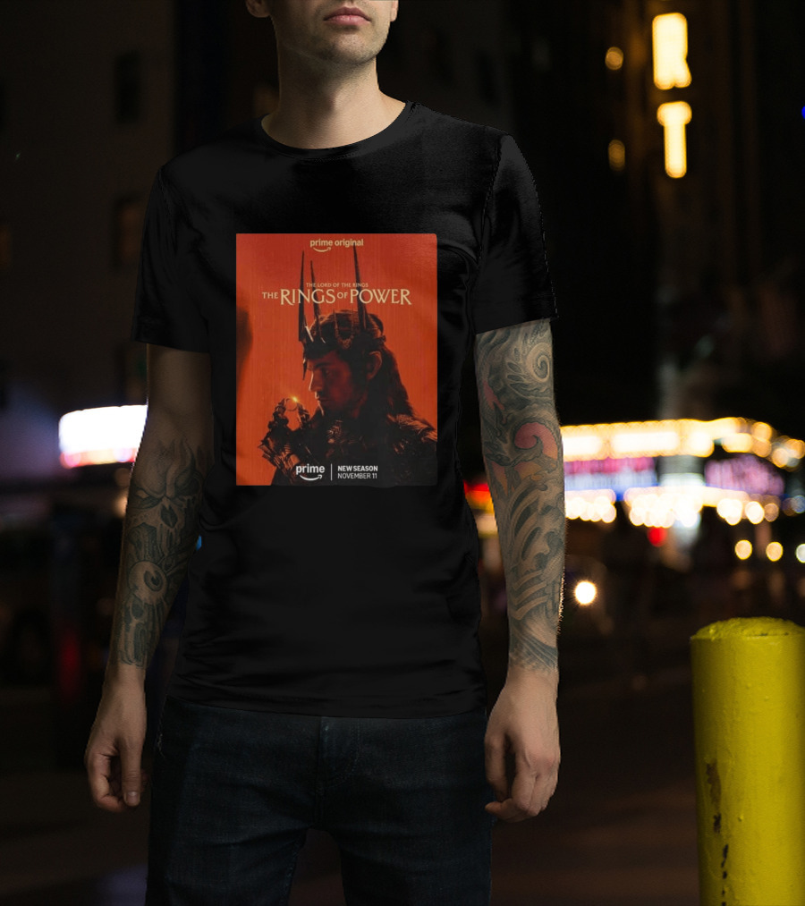 Prime Original The Lord Of The Rings The Rings Of Power New Season November 11 T-Shirt