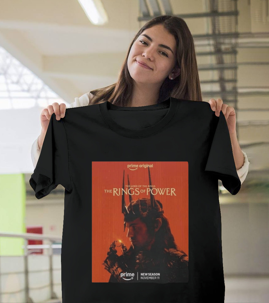 Prime Original The Lord Of The Rings The Rings Of Power New Season November 11 T-Shirt
