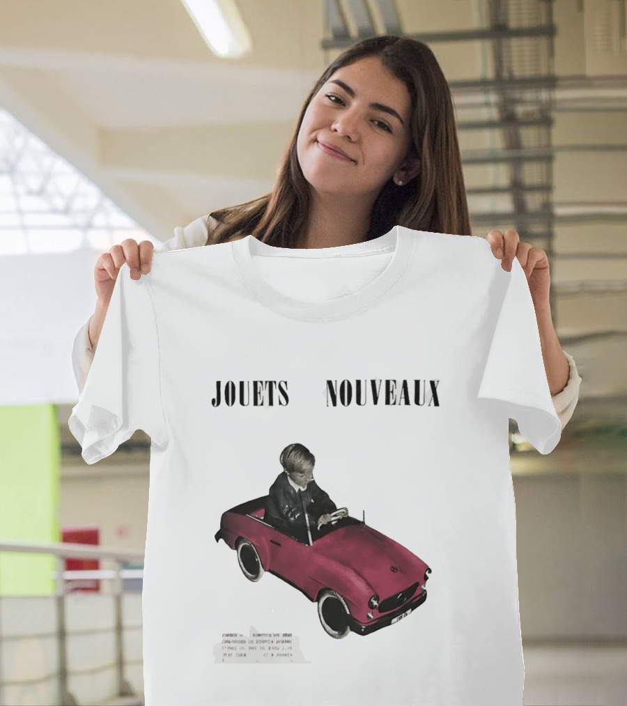 Jouets Nouveaux Vintage Car Child Paris Image T-Shirt