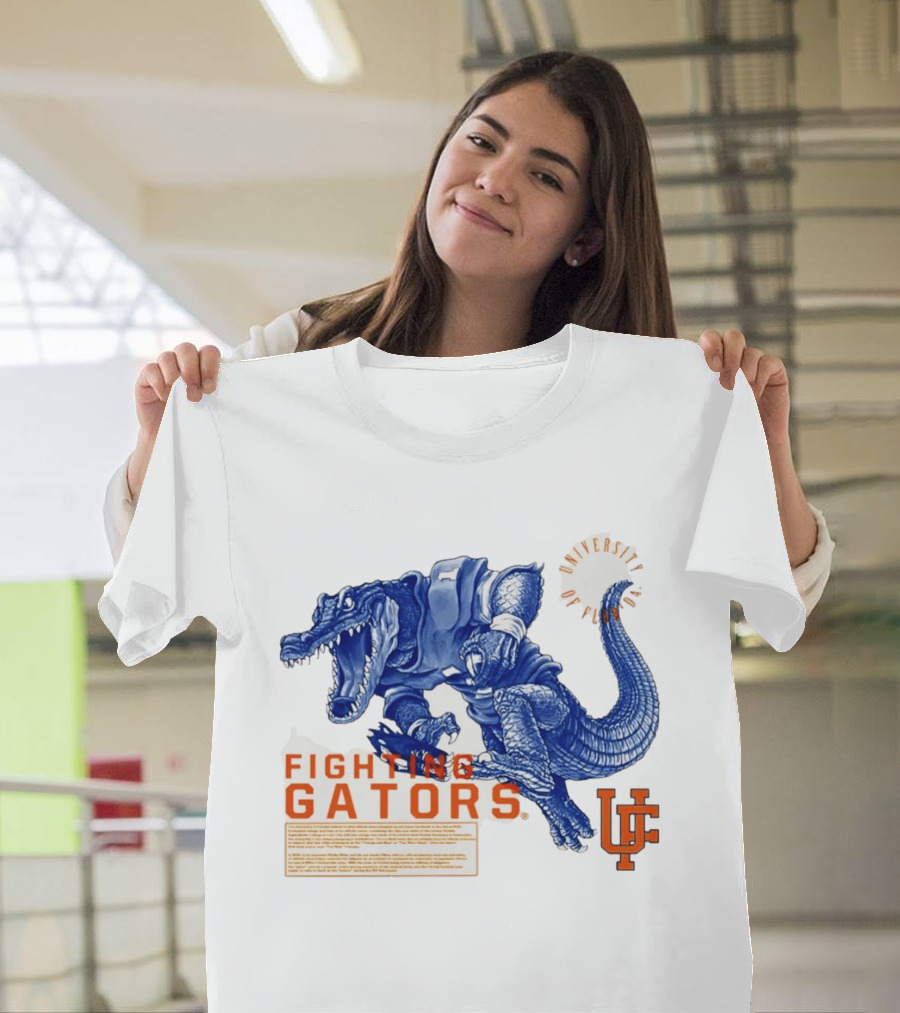 University Of Florida Fighting Gators History Of The Gator T-Shirt