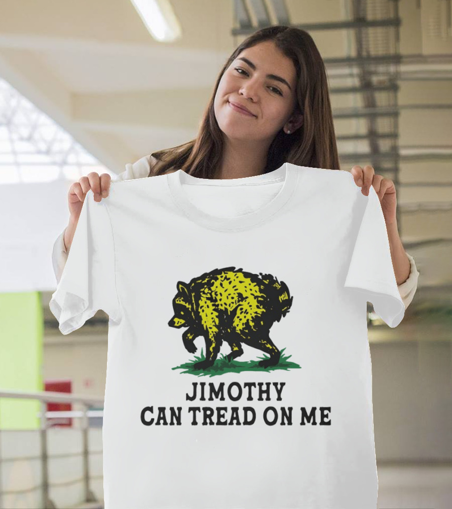 Jimothy Raccoon Can Tread On Me 2026 T-Shirt