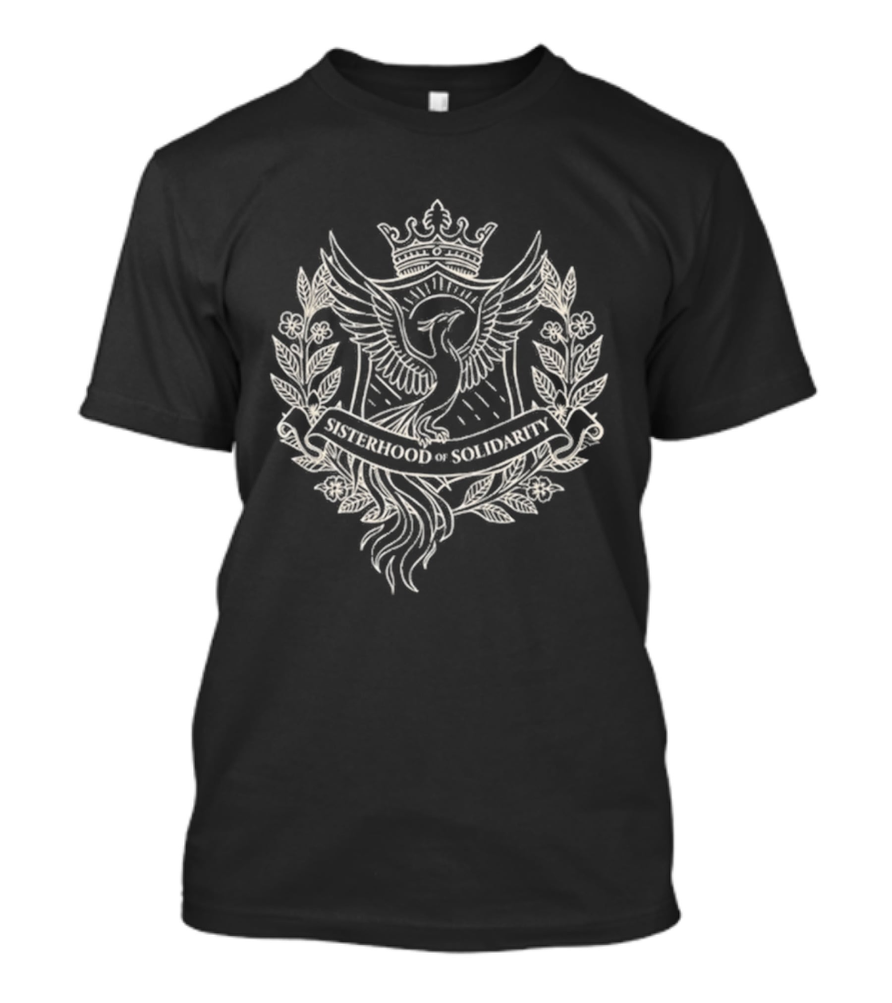 Sisterhood Of Solidarity Phoenix Crest T-Shirt