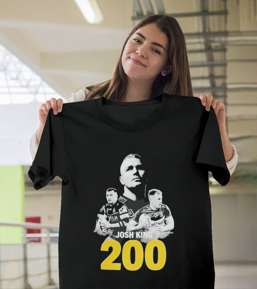 Josh King 200 Rugby Milestone T-Shirt