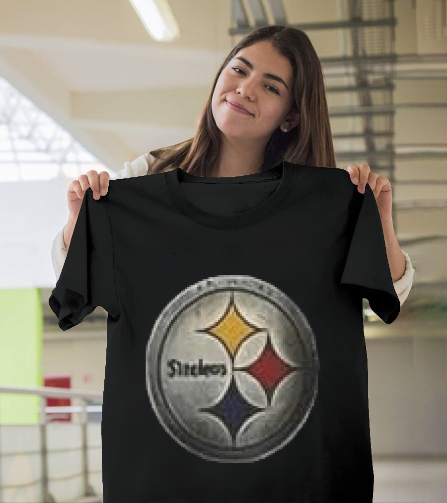 Pittsburgh Steelers Runs In My Blood Skeleton Steelers T-Shirt