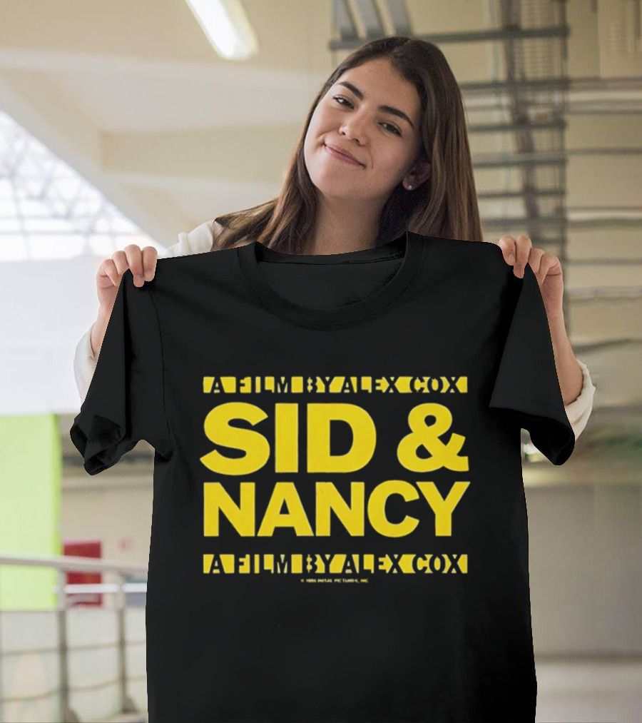 Sid & Nancy Movie Promo Yellow T-Shirt