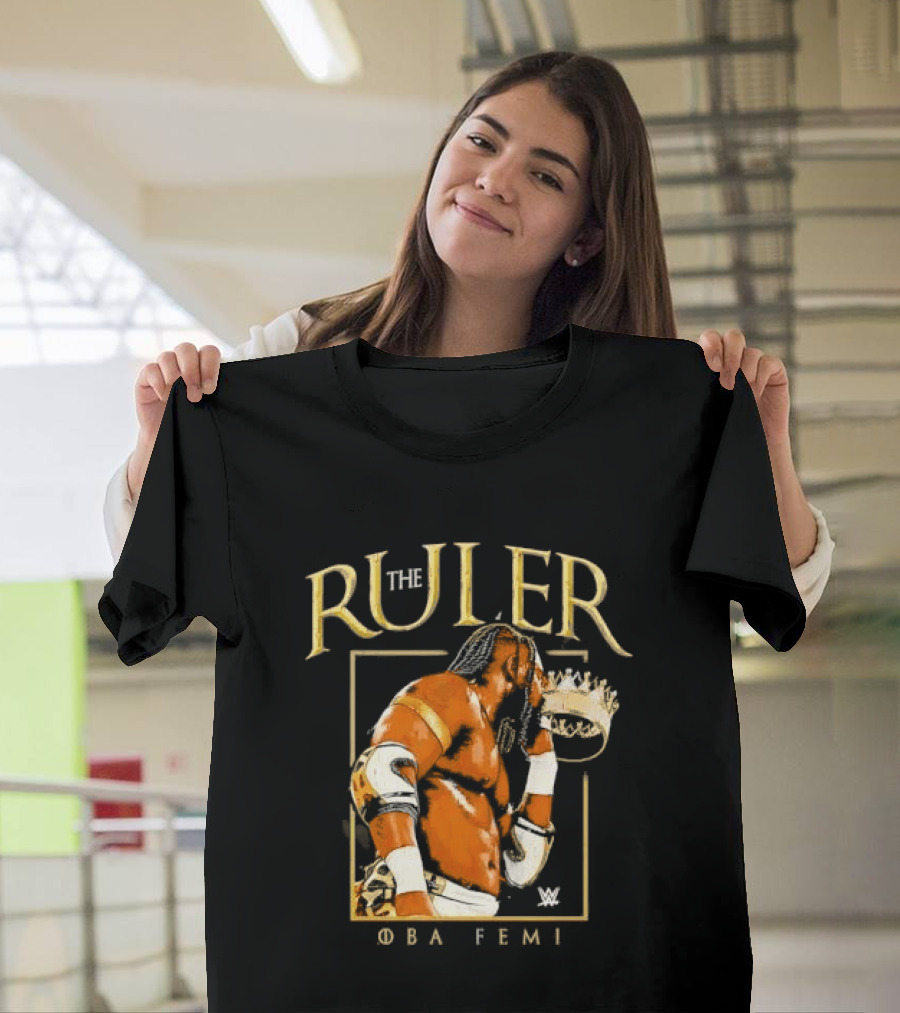 WWE The Ruler Oba Femi Wrestling Legend T-Shirt