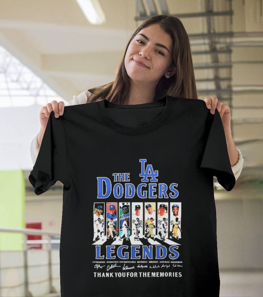 The Dodgers Legends Thank You For The Memories Icons LA T-Shirt