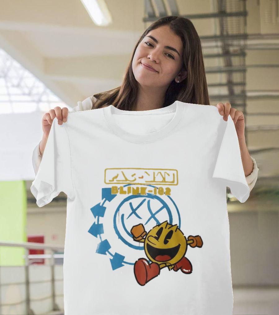 Pac Man Blink 182 San Diego Comic Con 2026 Collaboration T-Shirt
