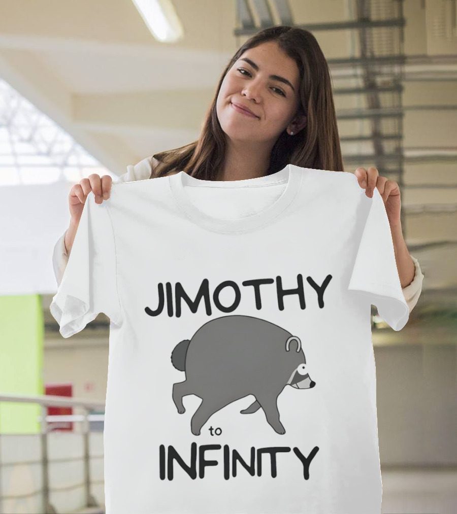 Jimothy Raccoon To Infinity T-Shirt