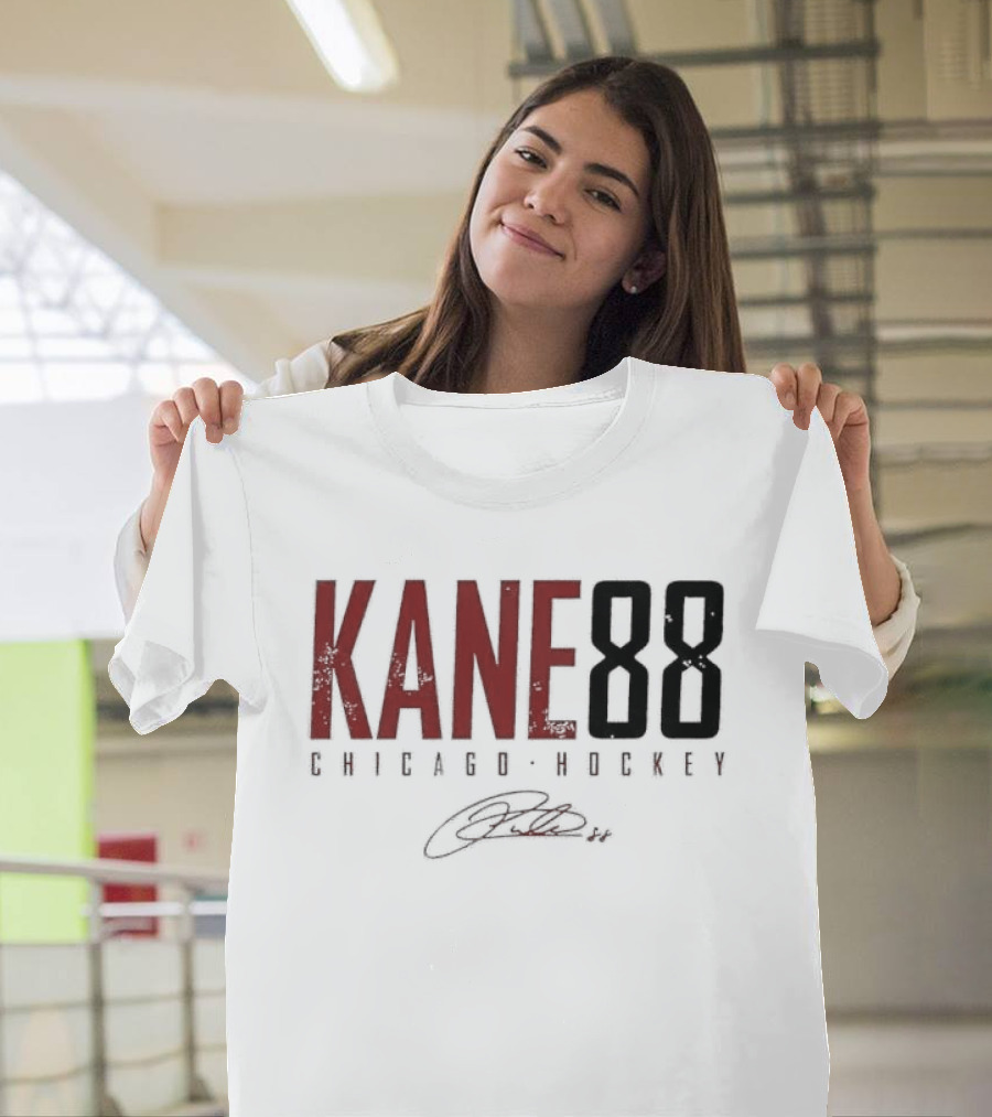Kane 88 Chicago Hockey Signature Edition T-Shirt