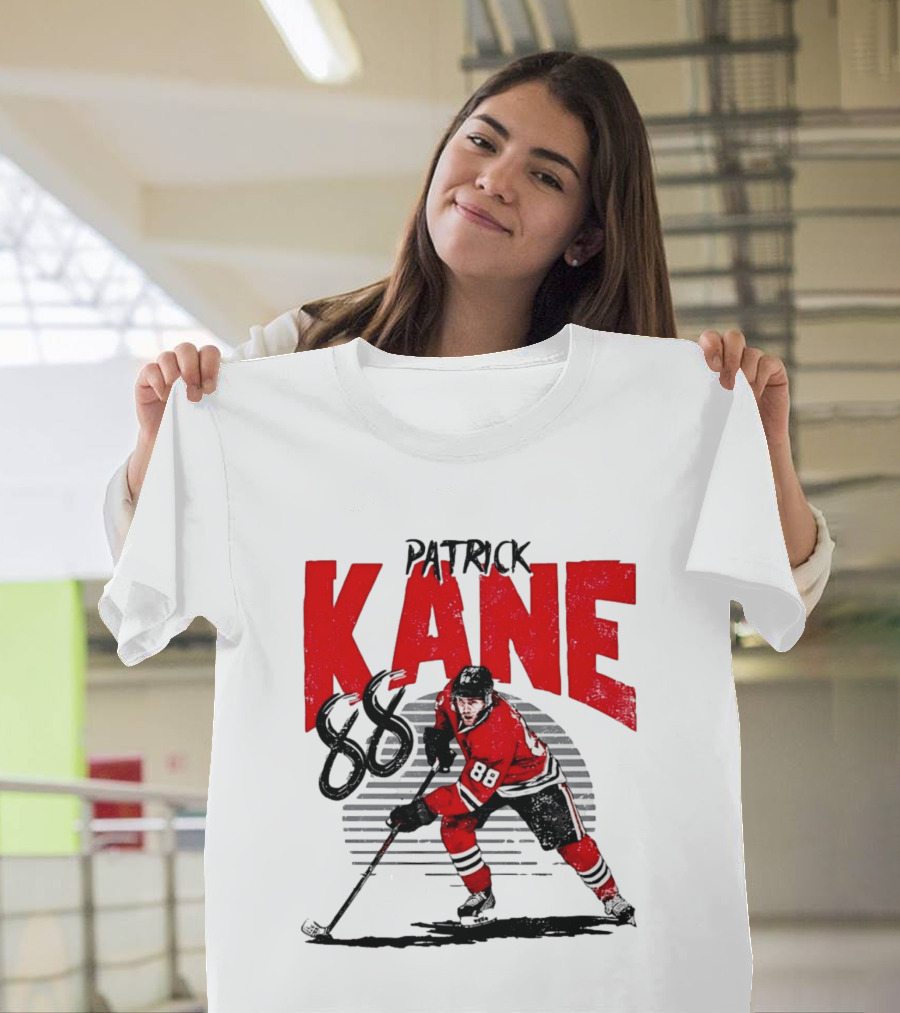 Patrick Kane 88 Chicago Blackhawks Hockey Player Victory T-Shirt