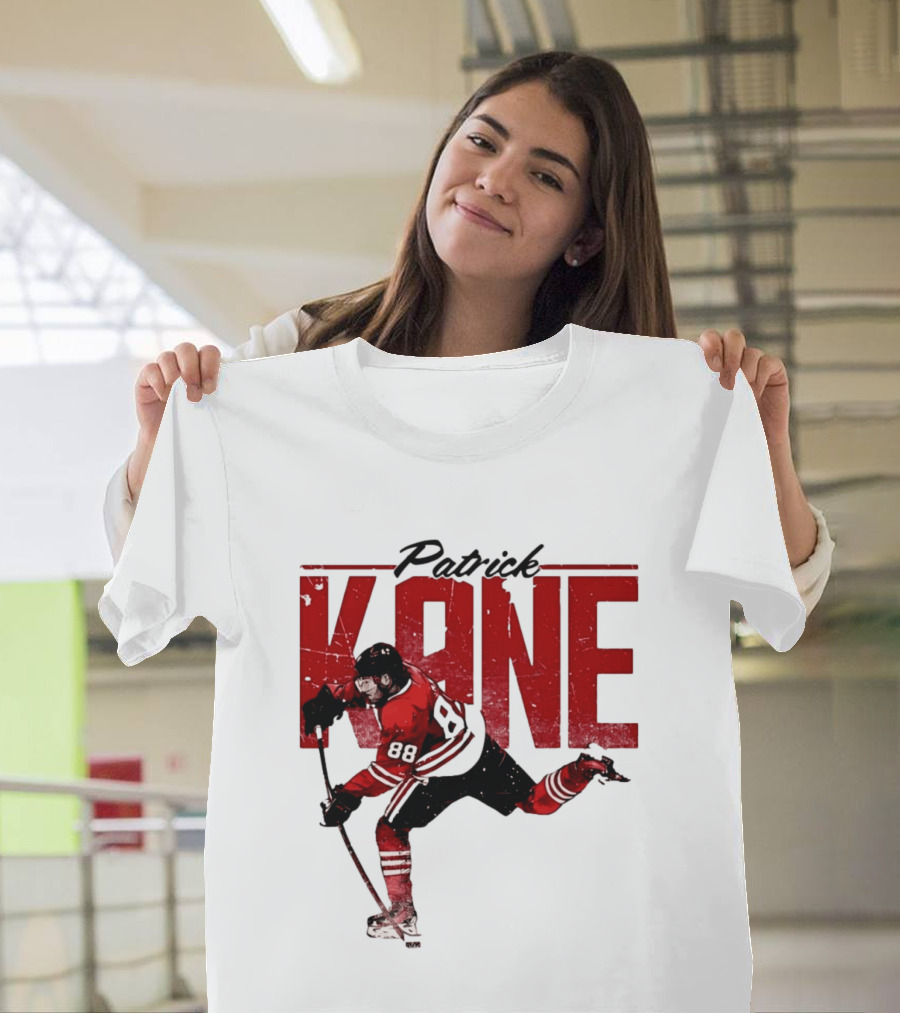 Patrick Kane 88 Chicago Blackhawks Hockey Player T-Shirt