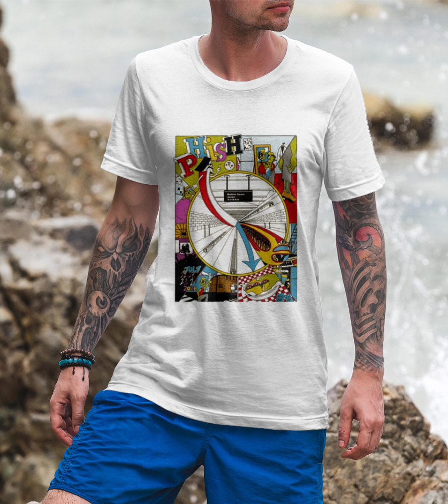 Phish Madison Square Garden New York July 2026 Five Nights Event T-Shirt