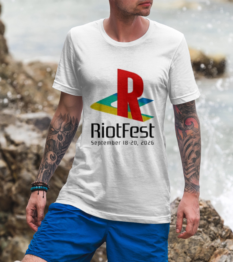 Riot Fest 2026 September 18 20 Colorful R T-Shirt