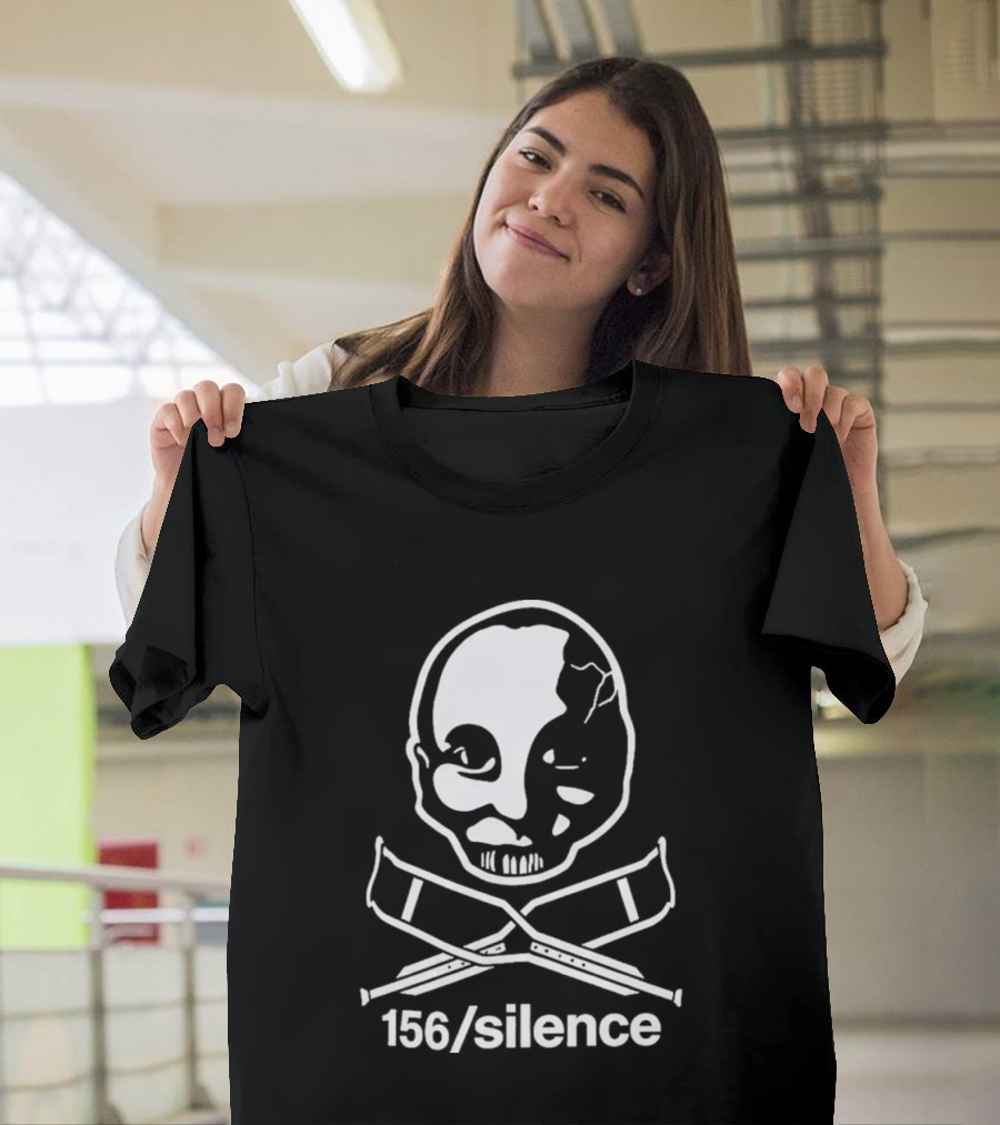 156 Silence Skeleton Face World Tour 2026 T-Shirt