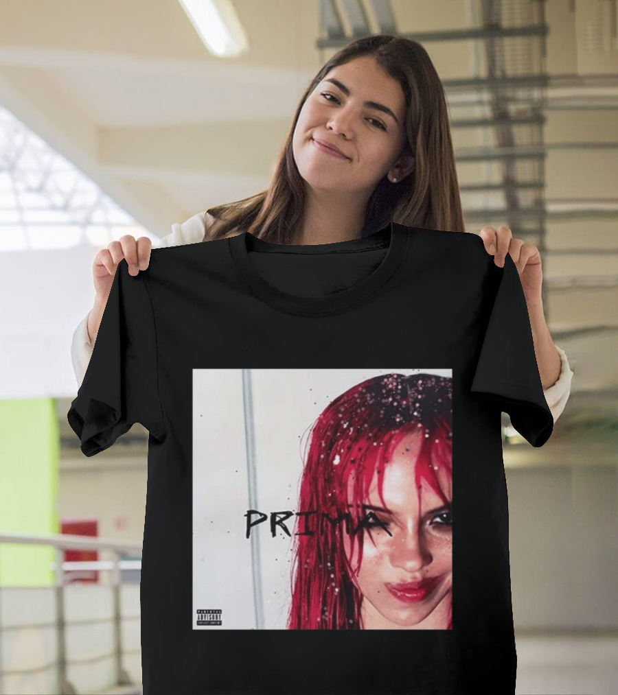 Adela Jergova Prima New Album Cover 2026 Pink Hair T-Shirt