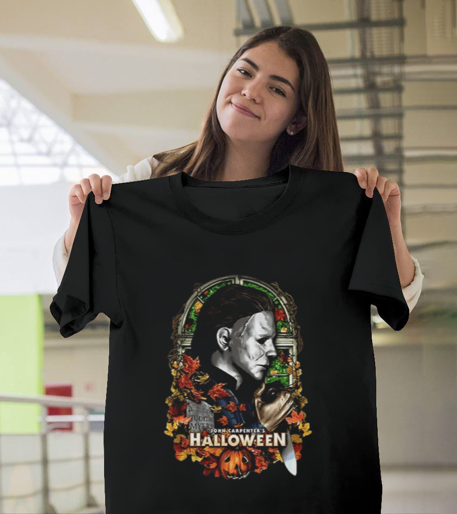 John Carpenter's Halloween Michael Myers 45 Years Of Terror Event T-Shirt
