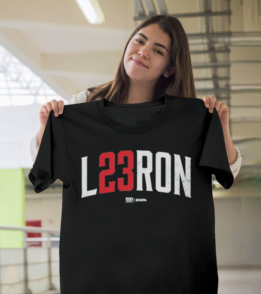 LeBron L23RON 23 Number Sports T-Shirt