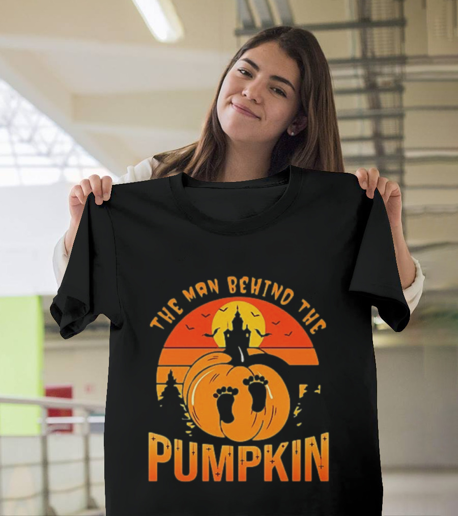 The Man Behind The Pumpkin Halloween 2026 T-Shirt