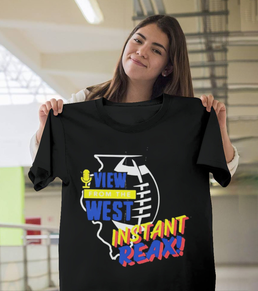 View From The West Instant Reax Illinois Football T-Shirt