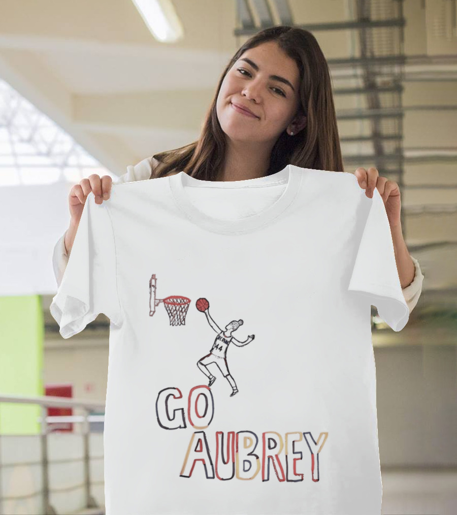 Aubrey Griffin Go Aubrey Basketball Player New York Liberty T-Shirt