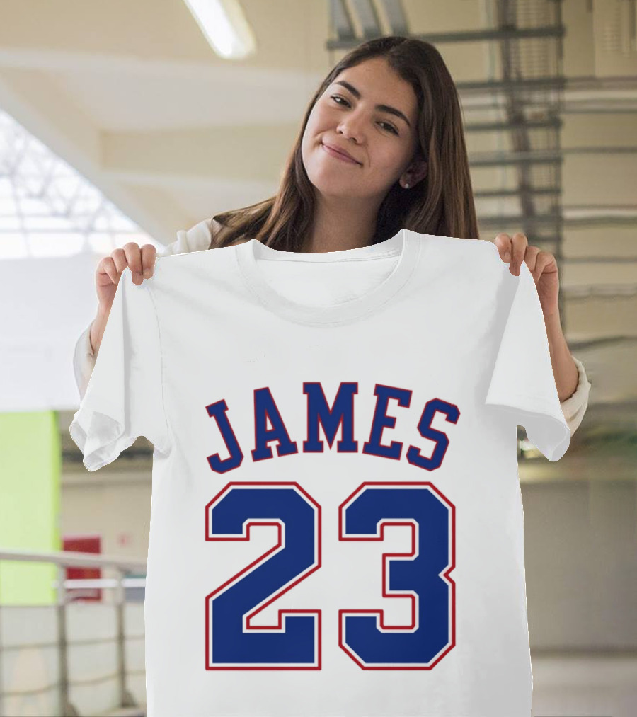 James 23 Philadelphia 76er The King T-Shirt