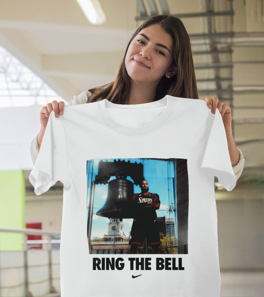 LeBron James Sixers Liberty Bell Ring The Bell T-Shirt