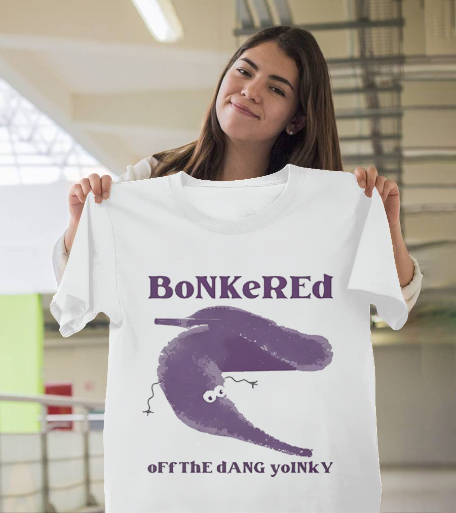 BoNKerEd OFF ThE DaNG YoINKY Worm On A String T-Shirt