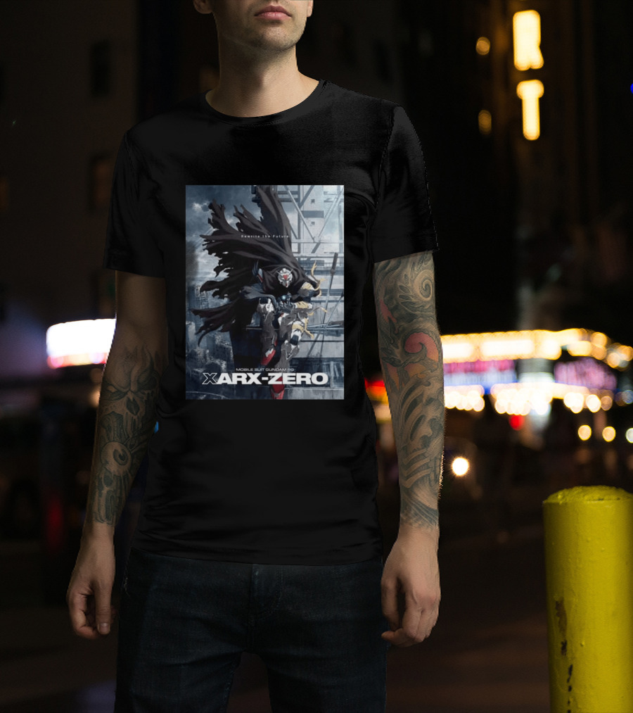 Rewrite The Future Mobile Suit Gundam RG Xarx Zero New Series T-Shirt
