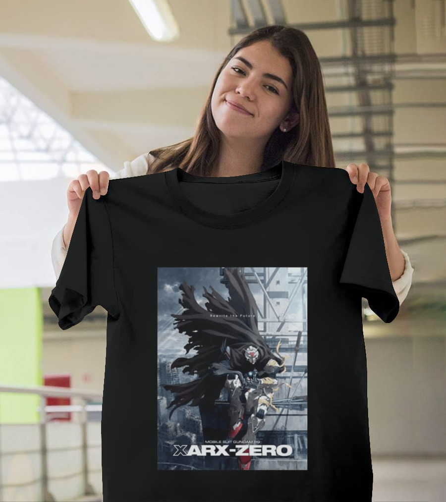 Rewrite The Future Mobile Suit Gundam RG Xarx Zero New Series T-Shirt