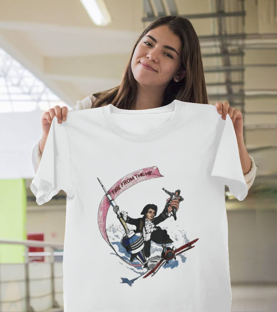Fire From The Hp Finn Wolfhard Flying Adventure T-Shirt