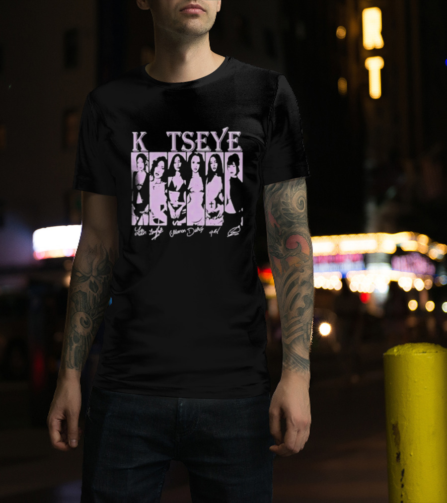 Katseye Bold Style Queens Party Girl Power T-Shirt
