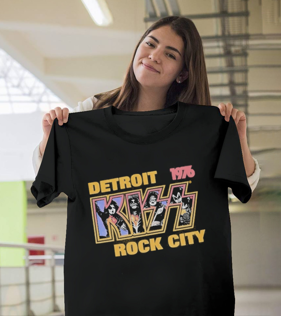 Kiss Detroit Rock City 1976 Band T-Shirt