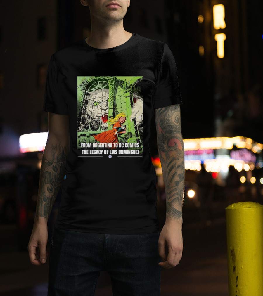 From Argentina To DC Comics The Legacy Of Luis Dominguez Vintage Comic T-Shirt