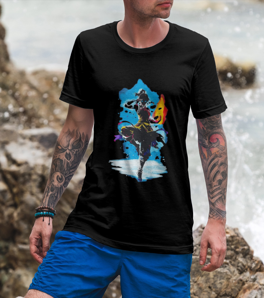 I'm The Avatar Legend Of Korra Elements Flare T-Shirt