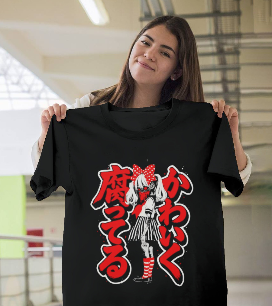 Horror Anime Manga Aesthetics Japanese T-Shirt