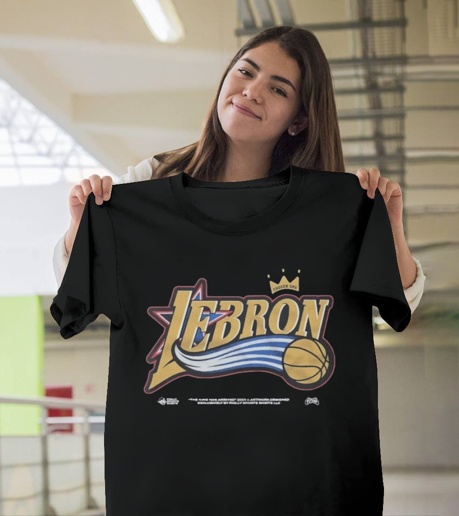 Lebron Chosen One The King Has Arrived Basketball Star T-Shirt